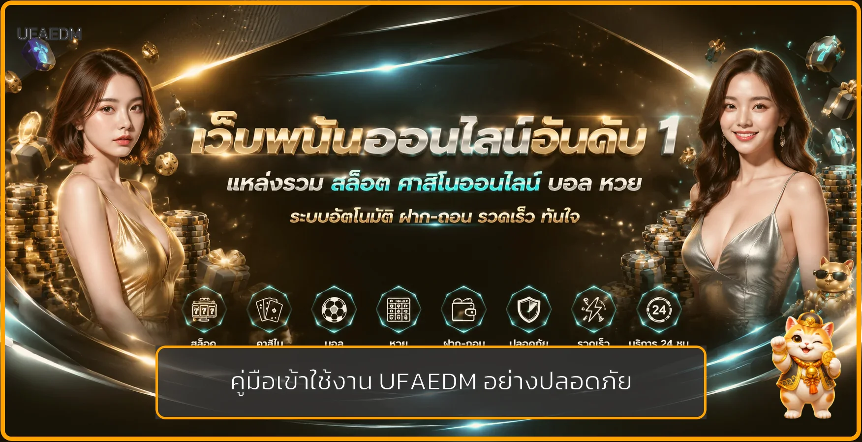 UFAEDM คู่มือเข้าใช้งานปลอดภัย สมัคร ล็อกอิน ฝากถอน